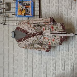 RARE! Anthropologie Sparrow  Ardennes Kimono Cardigan cashmere blend sweater